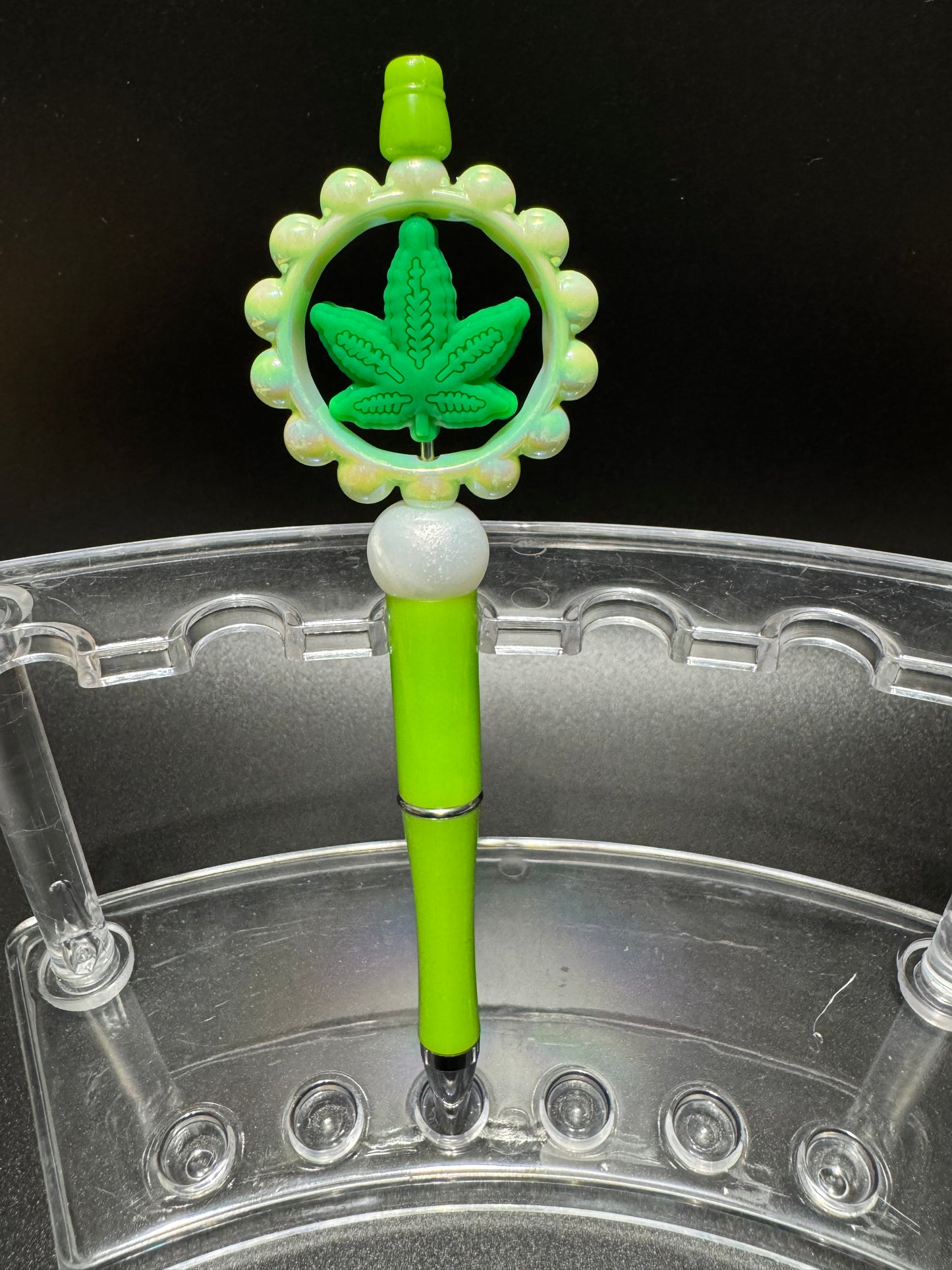 Leafy Greens Beaded pens