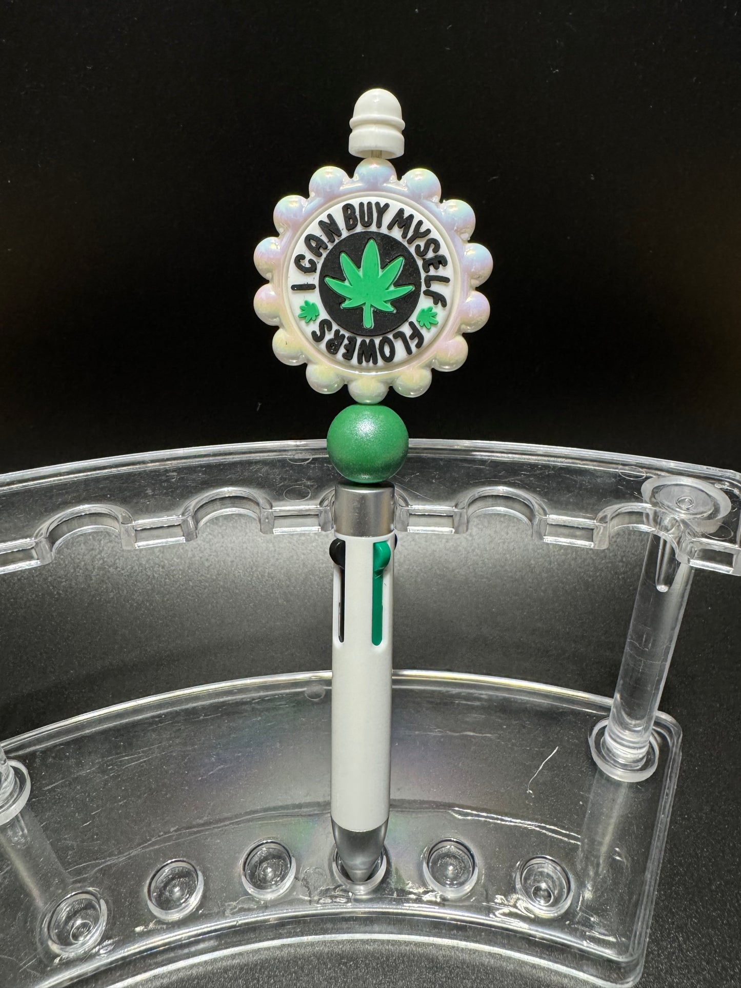Leafy Greens Beaded pens