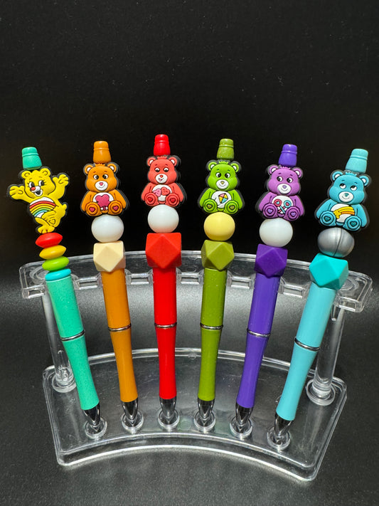 Care Bears Beaded pens