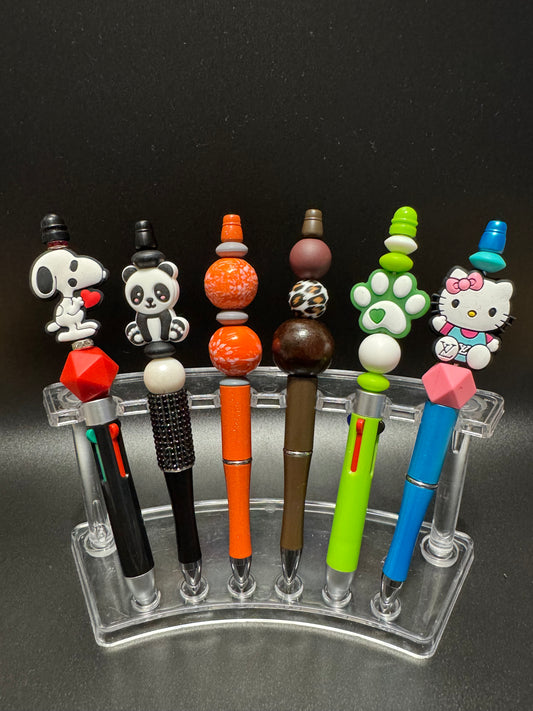 Paws and balls Beaded pens